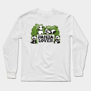 Panda Lover Christmas sweater Long Sleeve T-Shirt